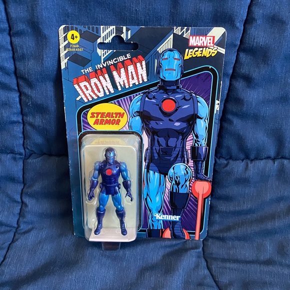 Hasbro Other - Marvel Legends The Invincible Iron Man Stealth Armor Kenner Figure